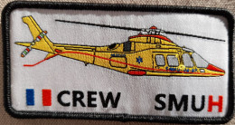 Ecusson SAMU CREW SMUH AGUSTA 07/26 VALENCE - Pompiers