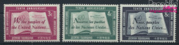 UNO - New York 39-41 (kompl.Ausg.) Postfrisch 1955 10 Jahre UNO (10035347 - Ungebraucht