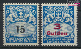 Danzig P38-P39 (kompl.Ausg.) Mit Falz 1927 Portomarke (9975633 - Segnatasse