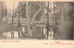 Congo - La Rive De La Riviere Luémmé - N°23 -  R Visser - Carte Postale Ancienne - - Other & Unclassified