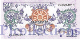 BHUTAN 1 NGULTRUM 2006 PICK 27a UNC - Bhoutan