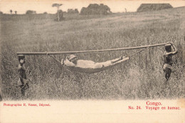Congo - Voyage En Hamac - N°24 -  R Visser - Carte Postale Ancienne - - Sonstige & Ohne Zuordnung