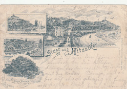 Gruss Aus Hitzacker- Litho-Karte 1893 - Bahnpoststempel - Hitzacker