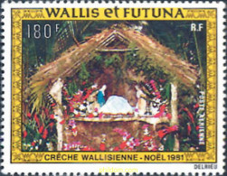 174495 MNH WALLIS Y FUTUNA 1981 NAVIDAD - Oblitérés