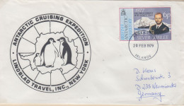 British Antarctic Territory (BAT) 1979 Ca Antarctic Cruising Exp. Lindblad Travel Ca Argentine Isl 20 FEB  1979 (HA159A) - Lettres & Documents