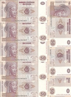 CONGO 50 FRANCS 2007 UNC P 97 ( 10 Billets ) - Ohne Zuordnung