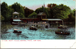 New York City Central Park The Boat House - Central Park