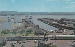 The Harbour, Port Arthur, Ontario Including A Passenger Train - Port Arthur