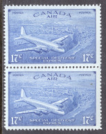 Canada - Scott #CE4 - Pair - MNH - SCV $13 - Luftpost-Express