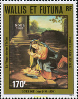 310052 MNH WALLIS Y FUTUNA 1982 NAVIDAD - PINTURAS - Oblitérés