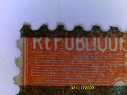 VARIETES FRANCE 1924 N° 199  SEMEUSE LIGNEE TYPE IIIB  OBLITERE - Oblitérés