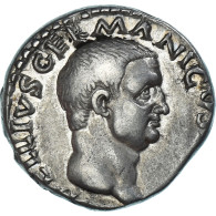 Monnaie, Vitellius, Denier, 69, Rome, TTB, Argent, RIC:I-66 Var. - La Dinastia Flavia (69 / 96)