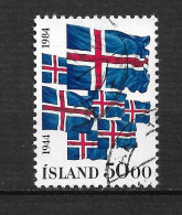 ISLANDE N°570 " ANNIV DE LA RÉPUBLIQUE " - Used Stamps