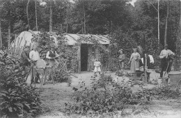 CPA 91 FORET DE VERRIERES LE BUISSON / CABANE DE BUCHERON / METIER - Verrieres Le Buisson