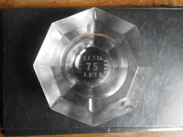 CENDRIER EN VERRE - SETCa / BBTK - 75 ANS / JAREN - 1892-1967 / SYNDICAT / FGTB - Glass