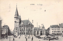 BELGIQUE - Liège - La Poste - Animée - Tramway - Carte Postale Ancienne - Other & Unclassified