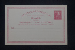 ISLANDE - Entier Postal  Non Circulé - L 142182 - Postal Stationery