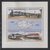 Czech Republic - 2000 Railway Transport Block MNH__(THB-1413) - Blocks & Sheetlets