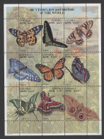 Eritrea - 1997 Butterflies Kleinbogen (2) MNH__(THB-1757) - Eritrea