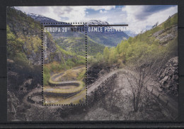 Norway - 2020 Europe Historical Mail Routes Block MNH__(TH-22508) - Blocchi & Foglietti