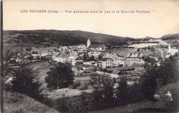 FRANCE - 39 - LES ROUSSES - Vue Générale Avec Le Lac Et La Dent De Vaulion - Carte Postale Ancienne - Otros & Sin Clasificación
