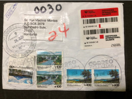 Cover Sent From Argentina On January 2022 And Received In Honduras On March 2023 - Covers & Documents