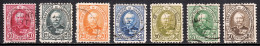 Luxembourg - Scott #60//66 - Used - Faults #62, Thin #66 - SCV $9.15 - 1891 Adolphe Voorzijde