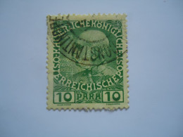 AUSTRIA EMPIRE USED STAMPS   LEVANT    POSTMARK CONSTANTINOPLE - Autres & Non Classés