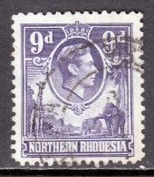 Northern Rhodesia - Scott #39 - Used - SCV $8.50 - Northern Rhodesia (...-1963)