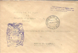 MARCA JUZGADO DE  PAZ  1979 VILLANUEVA DE LA JARA  CUENCA - Franchise Postale