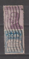 REGNO:  1924/25  PUBBLICITARI  -  50 C. COEN  VIOLA  AZZURRO  US. -  SASS. 10 - Pubblicitari