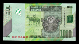 Congo República Democrática 1000 Francs 2013 Pick 101b Sc Unc - Demokratische Republik Kongo & Zaire