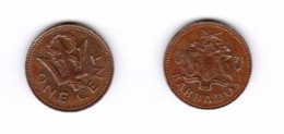 BARBADOS   1 CENT 1973 (KM # 10) #7057 - Barbades