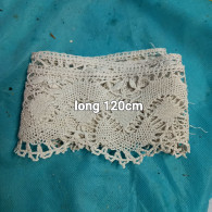 Dentelle Ancienne 120 Cm De Long - Kant En Stoffen