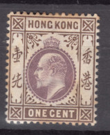 Hong Kong 1903 Wmk Single Crown CA Mi#61 Mint Hinged - Ongebruikt