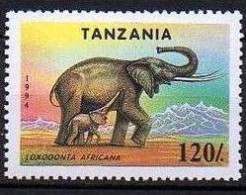 TANZANIE éléphants, Elephant Yvert N° 1657 ** Neuf Sans Charniere. MNH ** - Elefantes