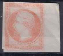 FRANCE : RARE ESSAI DE L'EMPIRE 25c ORANGE DOUBLE IMPRESSION - A VOIR - Pruebas, Viñetas Experimentales