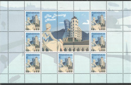 CZ 2021-1115 DANCING HOUSE, CZECH, MS, MNH - Blocks & Sheetlets