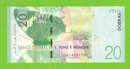 ST.THOMAS AND PRINCE 20 DOBRAS 2016 P-72 UNC - Sao Tomé Et Principe