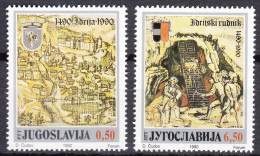 Yugoslavia Republic 1990 Mi#2430-2431 Mint Never Hinged - Ungebraucht