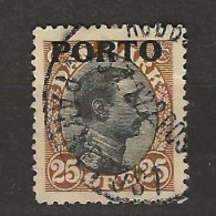 1921 USED Danmark Porto 6 - Postage Due