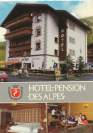 CPM GF ( Mehrbildkarte) -32723 -Suisse -Samnaun Gegen Silvretta-Hôtel-Pension "Des Alpes"-Envoi Gratuit - Samnaun