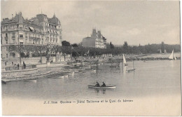 Suisse -  Geneve  -    Hotel  Bellevue Et Quai  Du Leman - Bellevue