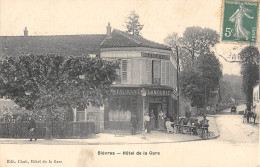 CPA 91 BIEVRES / HOTEL DE LA GARE / RESTAURANT LANDURIE - Bievres