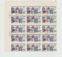 6234 - MORCEAU DE FEUILLE - CESKOSLOVENSKO TCHECOSLOVAQUIE PRAHA 1978 - Used Stamps