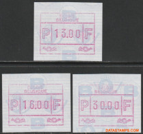 België 1991 - OBP:ATM 85 A, Machine Stamp - XX - Overprint 13-16-30 - Mint