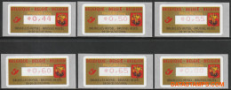 België 2004 - Mi:Autom 55, Yv:TD 63, OBP:ATM 112 Set, Machine Stamp - XX - Phil Euro 2004 Sint Michiel - Neufs