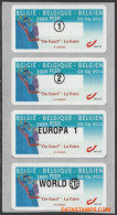België 2011 - Mi:Autom 73, Yv:TD 81, OBP:ATM 130 Set, Machine Stamp - XX - The Foor - Neufs