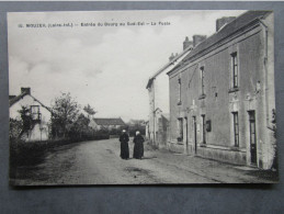 CPA 44 Loire Atlantique MOUZEIL Prés Ligné  - La Poste  P.T.T. Entrée Du Bourg Au Sud Est  Vers 1910 - Ligné