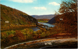 West Virginia Harper's Ferry Where Three States And Two Rivers Meet - Sonstige & Ohne Zuordnung